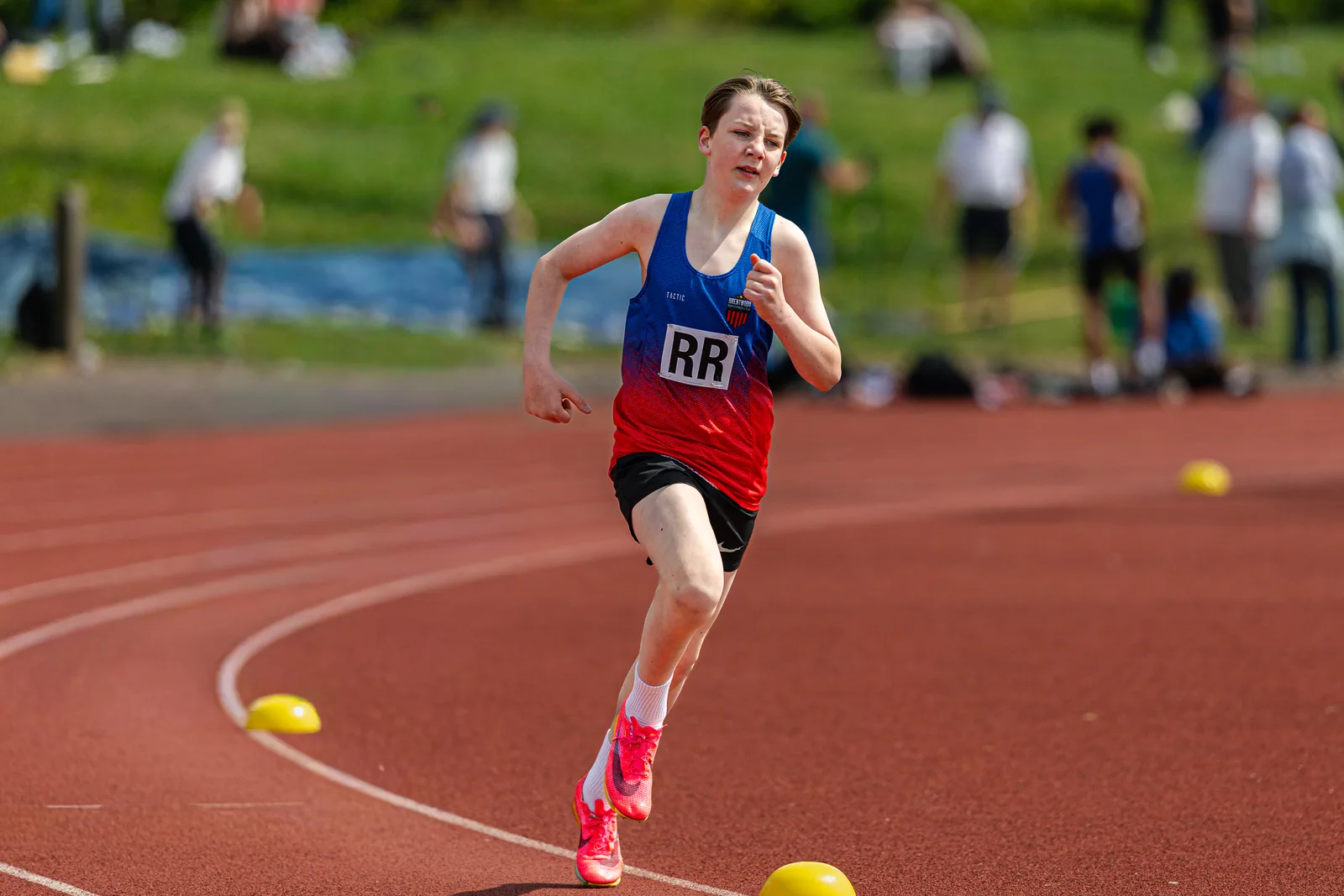 Brentwood Beagles athletes at the Eastern Young Athletes League (EYAL) - Match 1, Basildon, 26 April 2026