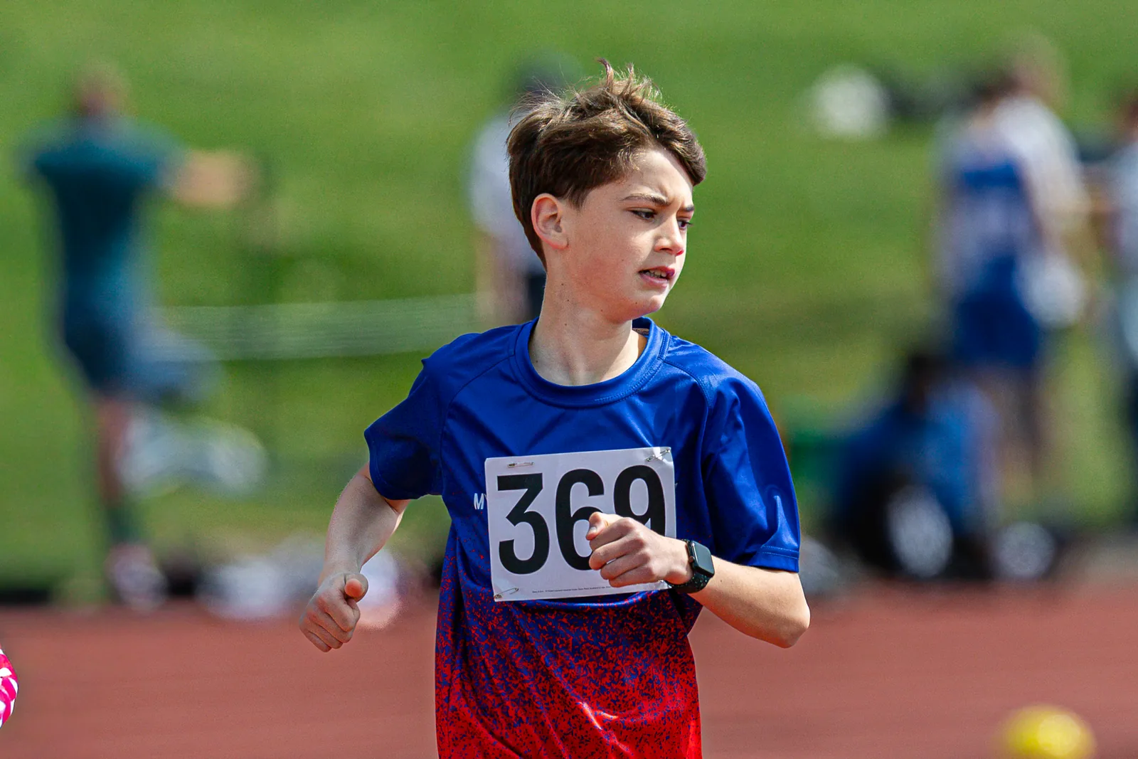 Brentwood Beagles athletes at the Eastern Young Athletes League (EYAL) - Match 1, Basildon, 26 April 2026