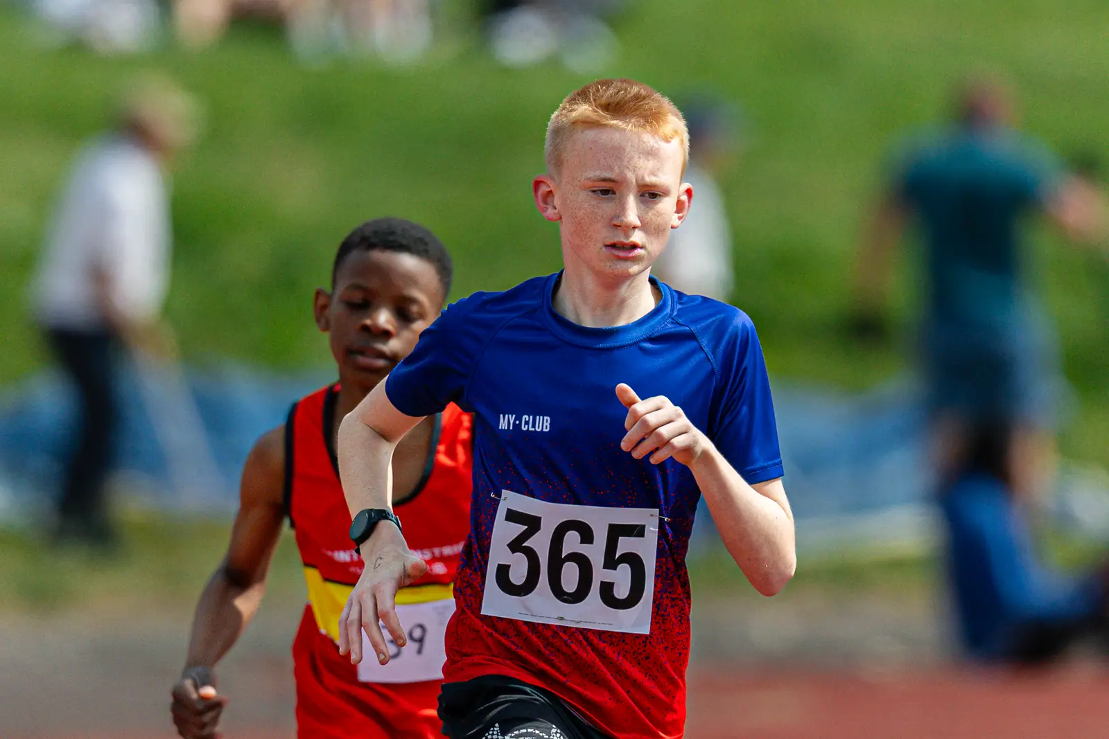 Brentwood Beagles athletes at the Eastern Young Athletes League (EYAL) - Match 1, Basildon, 26 April 2026