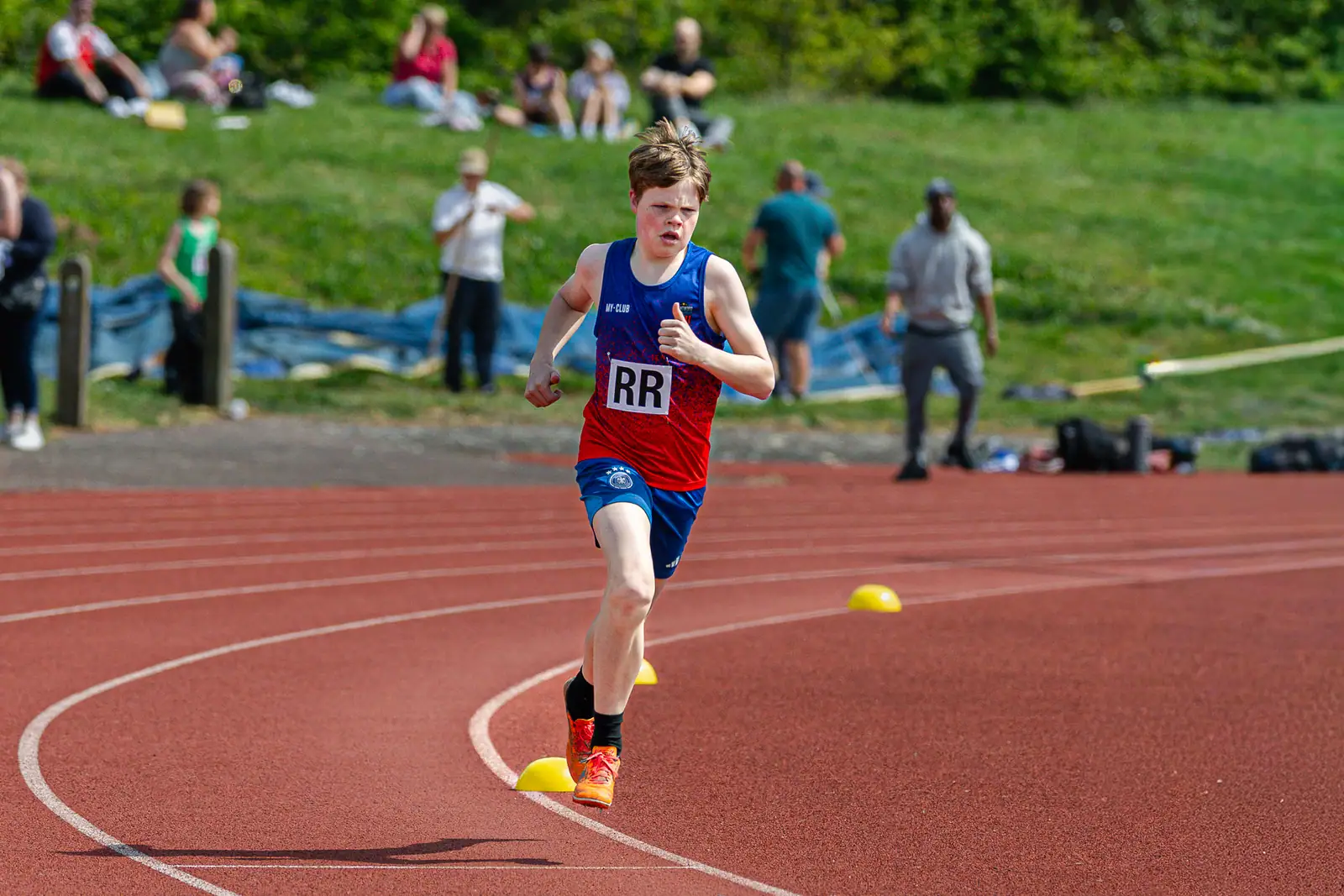 Brentwood Beagles athletes at the Eastern Young Athletes League (EYAL) - Match 1, Basildon, 26 April 2026