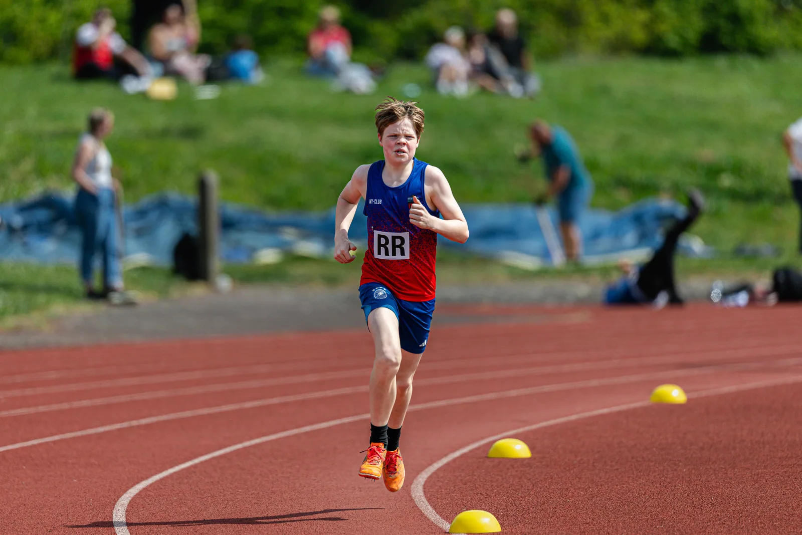 Brentwood Beagles athletes at the Eastern Young Athletes League (EYAL) - Match 1, Basildon, 26 April 2026