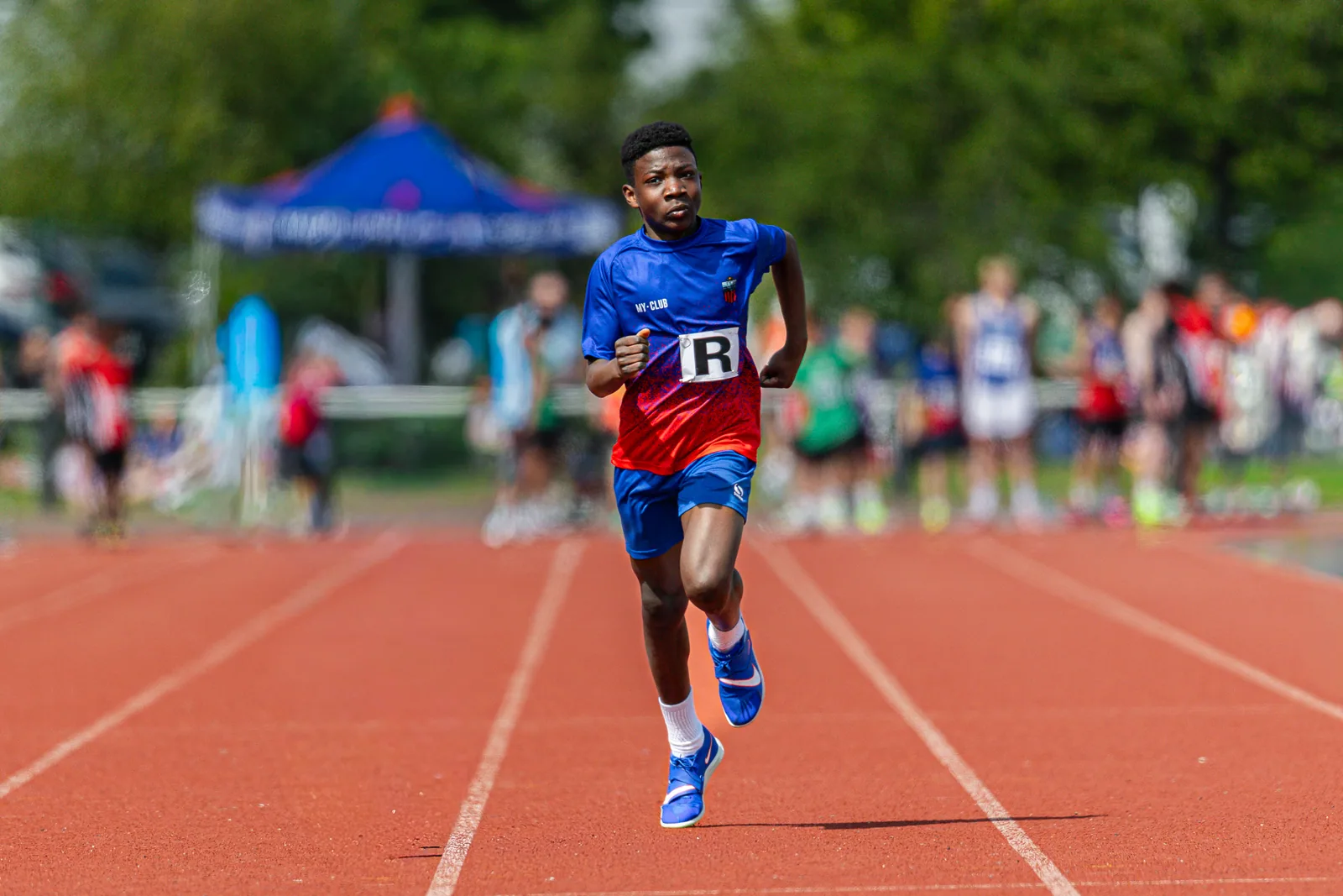 Brentwood Beagles athletes at the Eastern Young Athletes League (EYAL) - Match 1, Basildon, 26 April 2026