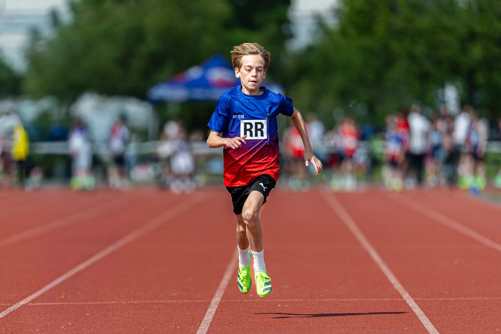 Brentwood Beagles athletes at the Eastern Young Athletes League (EYAL) - Match 1, Basildon, 26 April 2026