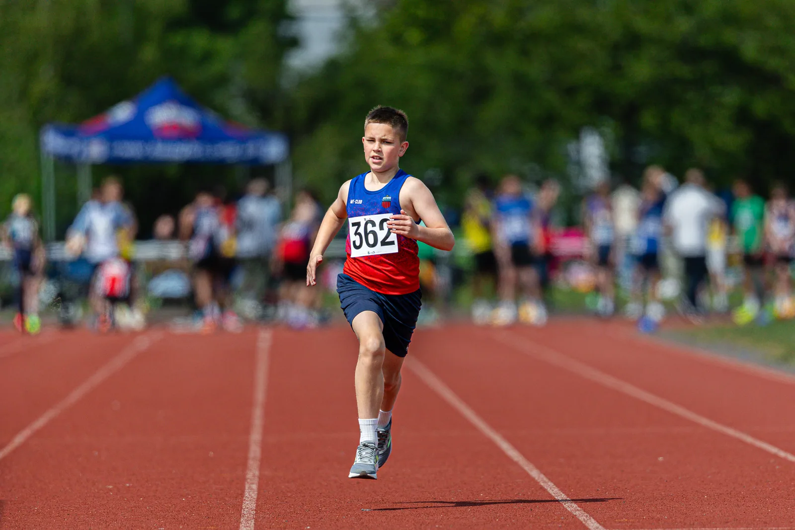 Brentwood Beagles athletes at the Eastern Young Athletes League (EYAL) - Match 1, Basildon, 26 April 2026