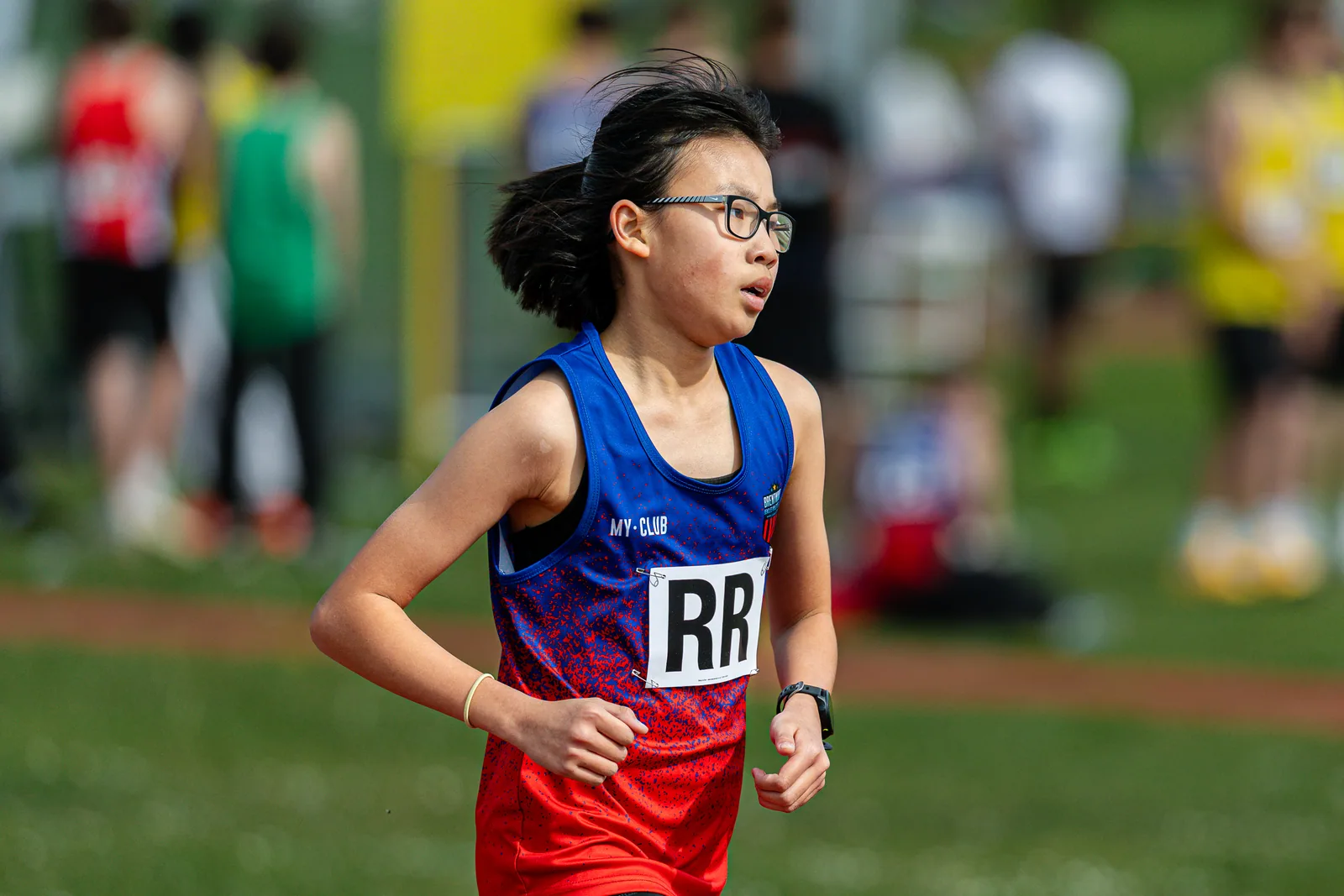 Brentwood Beagles athletes at the Eastern Young Athletes League (EYAL) - Match 1, Basildon, 26 April 2026