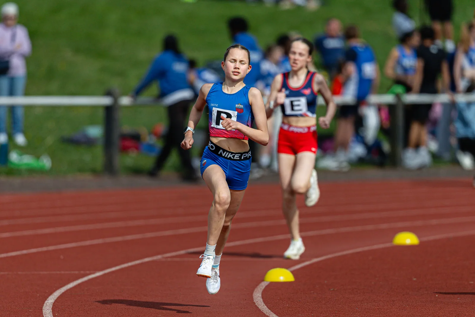 Brentwood Beagles athletes at the Eastern Young Athletes League (EYAL) - Match 1, Basildon, 26 April 2026