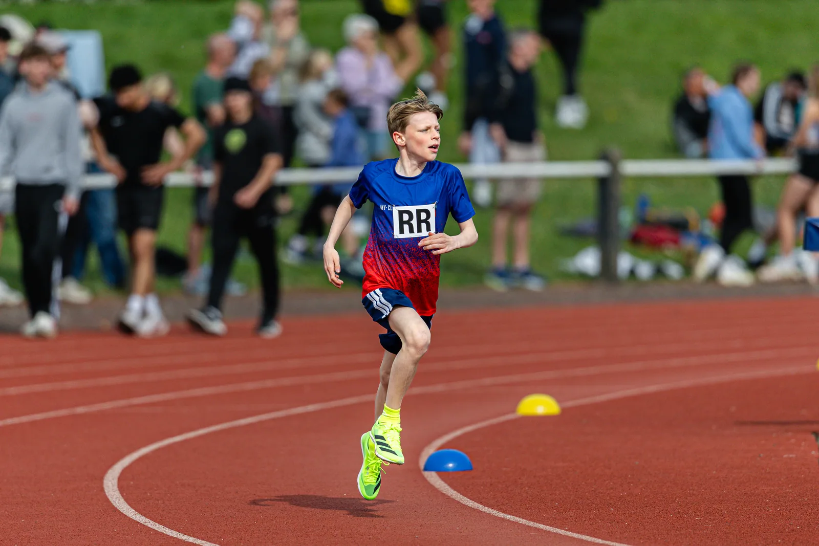 Brentwood Beagles athletes at the Eastern Young Athletes League (EYAL) - Match 1, Basildon, 26 April 2026