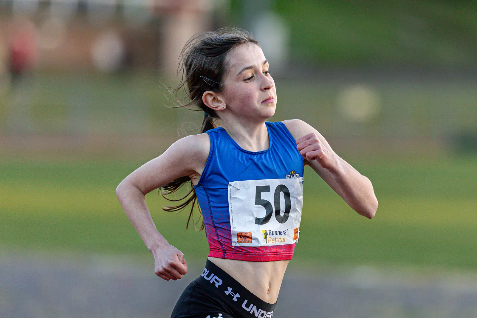Brentwood Beagles athletes at the Watford Open Graded Meeting, Watford, 29 April 2026