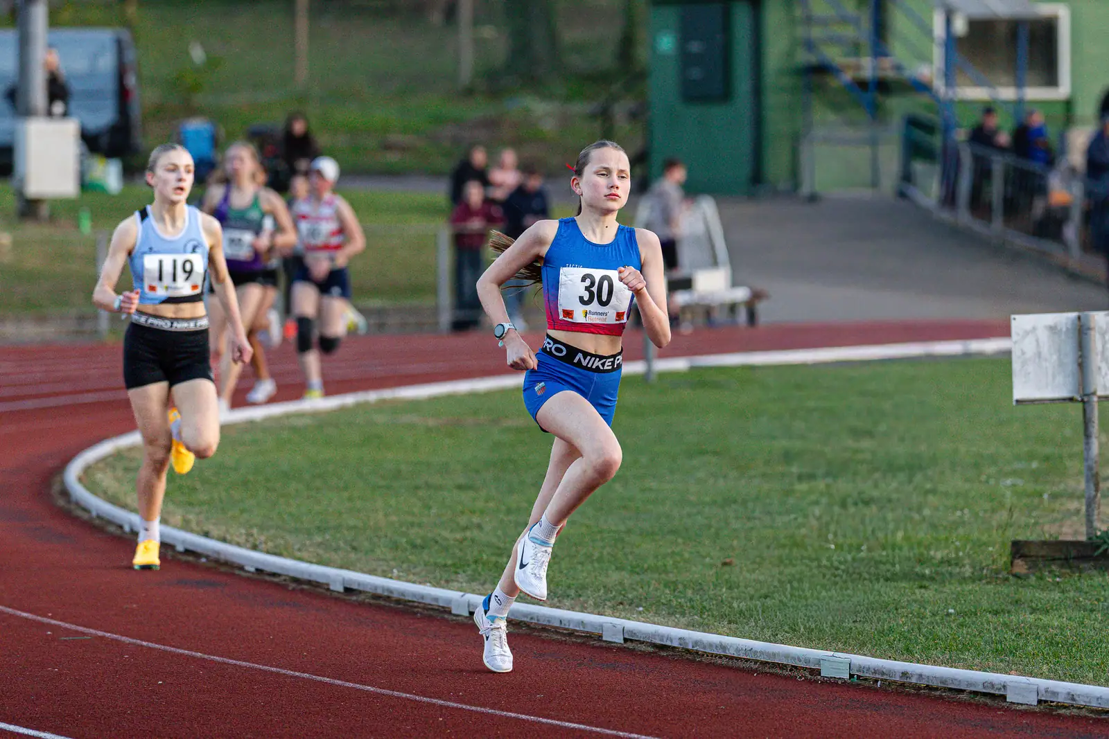 Brentwood Beagles athletes at the Watford Open Graded Meeting, Watford, 29 April 2026