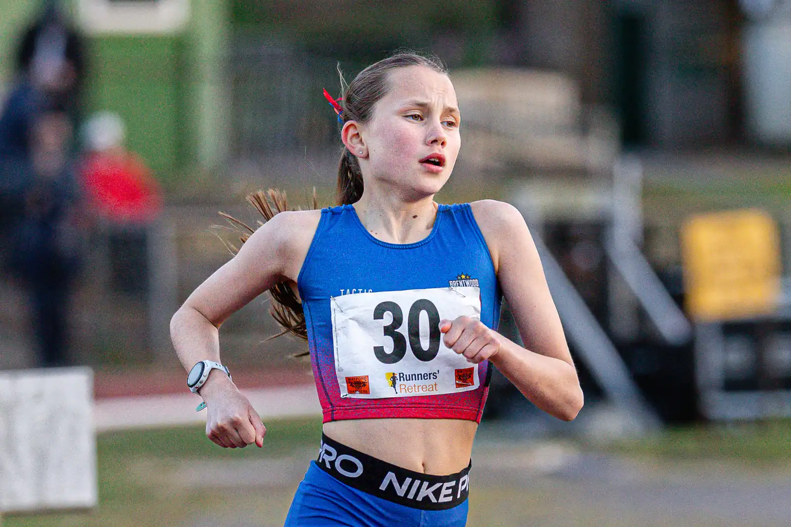 Brentwood Beagles athletes at the Watford Open Graded Meeting, Watford, 29 April 2026