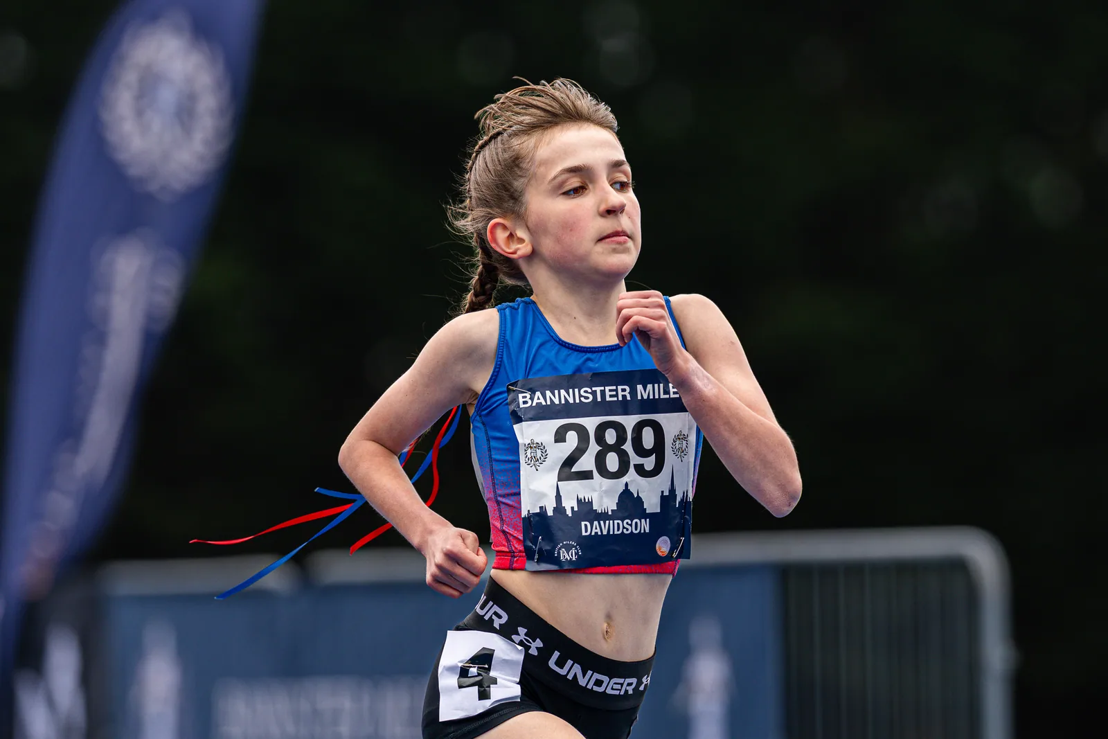 Brentwood Beagles athletes at the Bannister Mile, Oxford, 4 May 2026