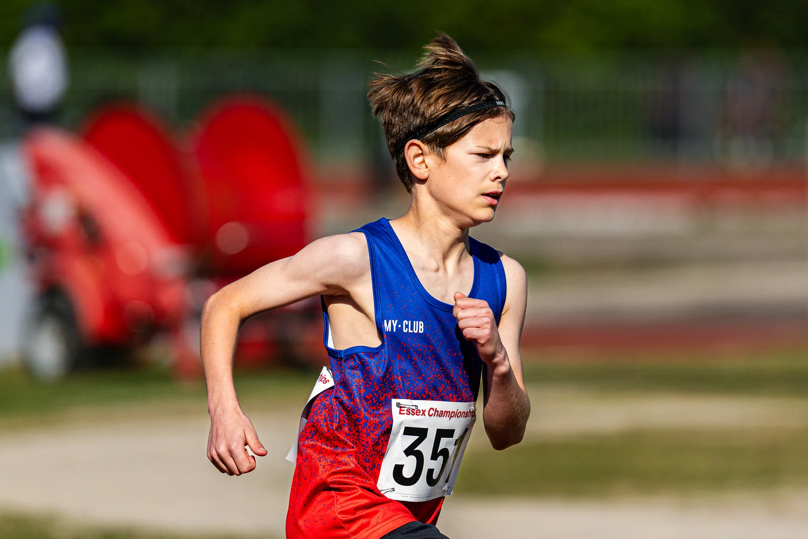 Brentwood Beagles athletes at the Essex County Championships, 9 May 2026