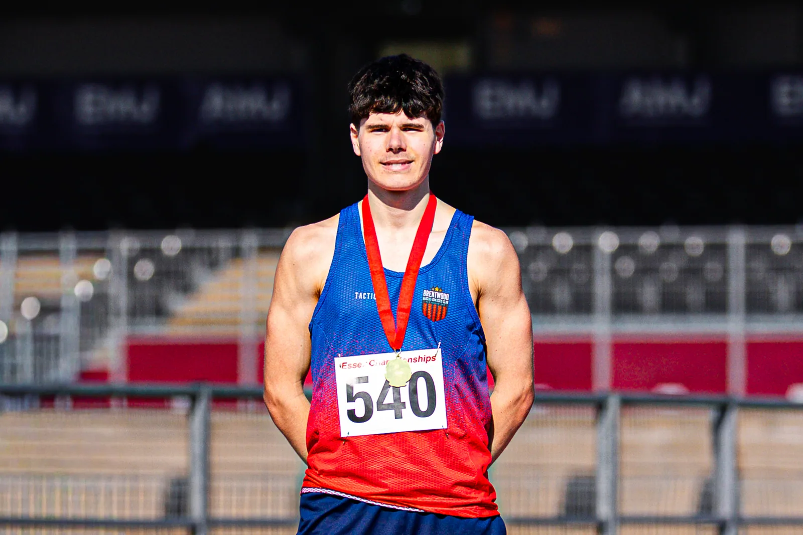 Brentwood Beagles athletes at the Essex County Championships, 9 May 2026