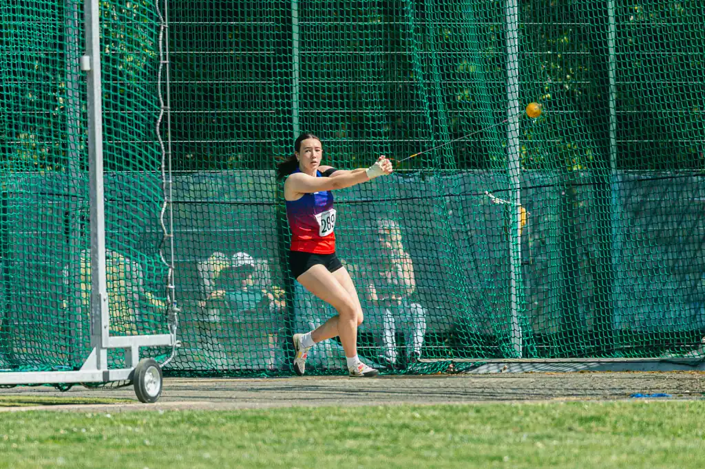 Brentwood Beagles athletes at the Essex County Championships, 9 May 2026