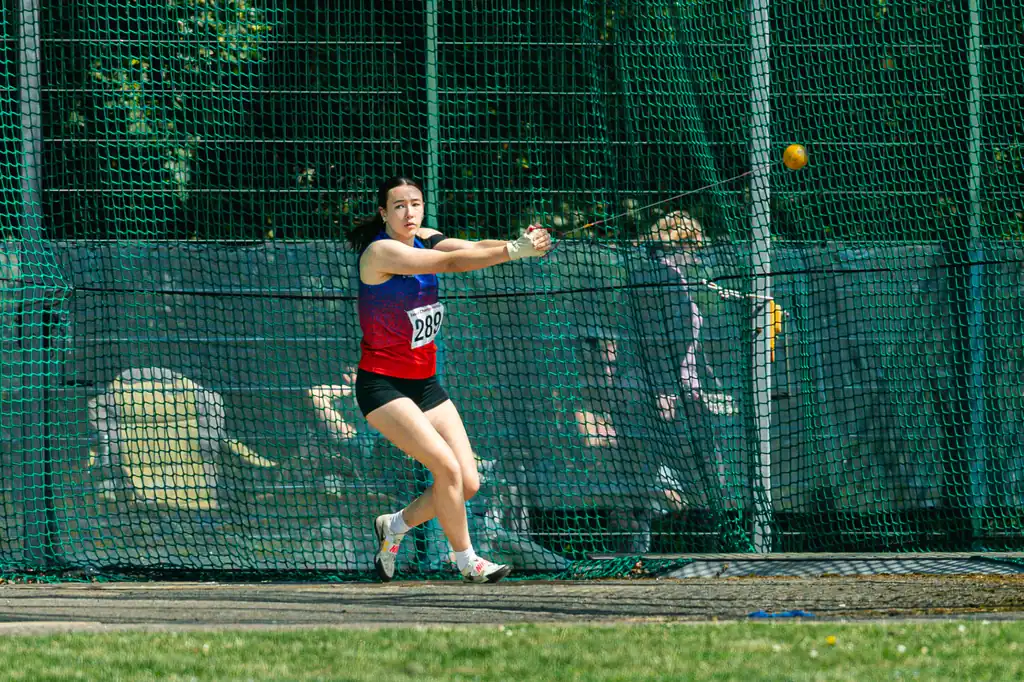 Brentwood Beagles athletes at the Essex County Championships, 9 May 2026