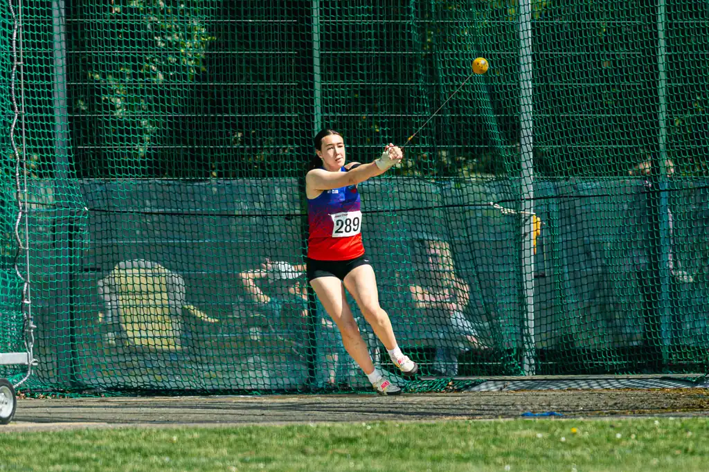 Brentwood Beagles athletes at the Essex County Championships, 9 May 2026