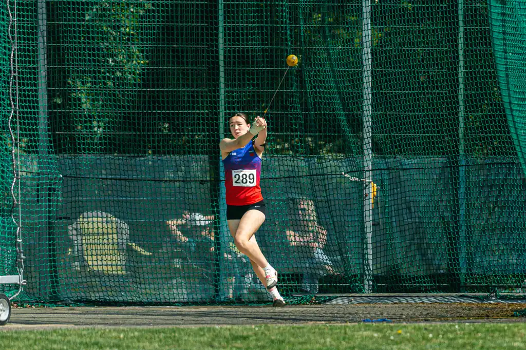 Brentwood Beagles athletes at the Essex County Championships, 9 May 2026