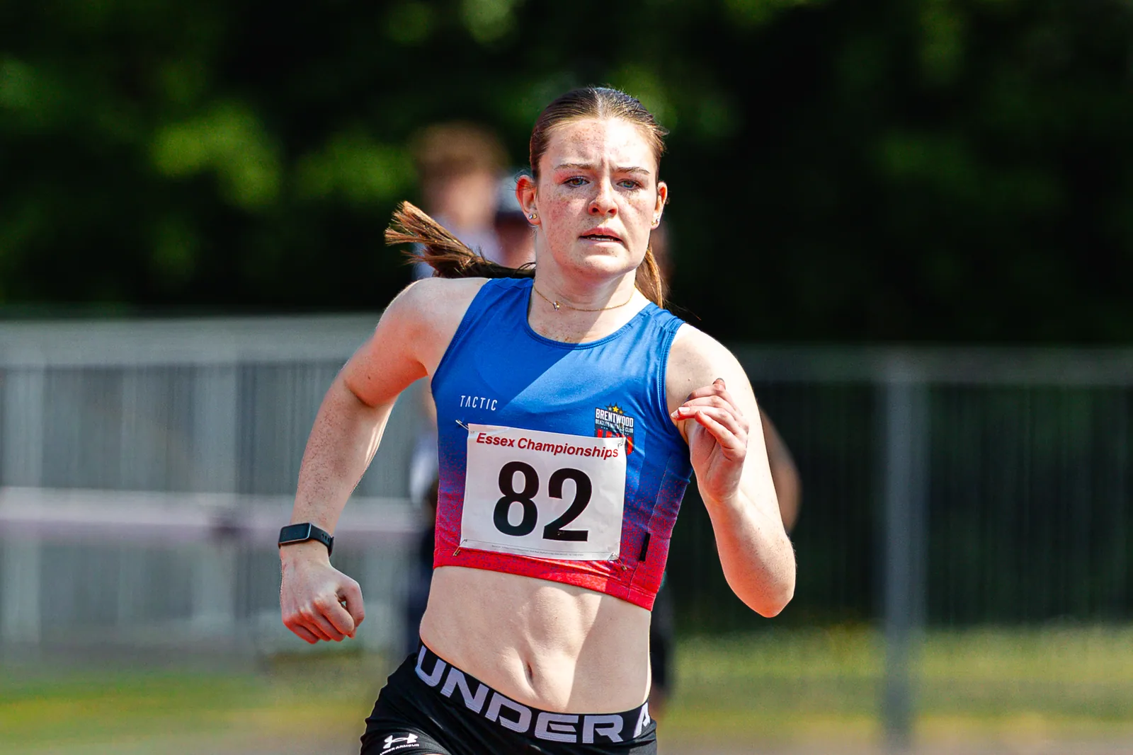 Brentwood Beagles athletes at the Essex County Championships, 9 May 2026