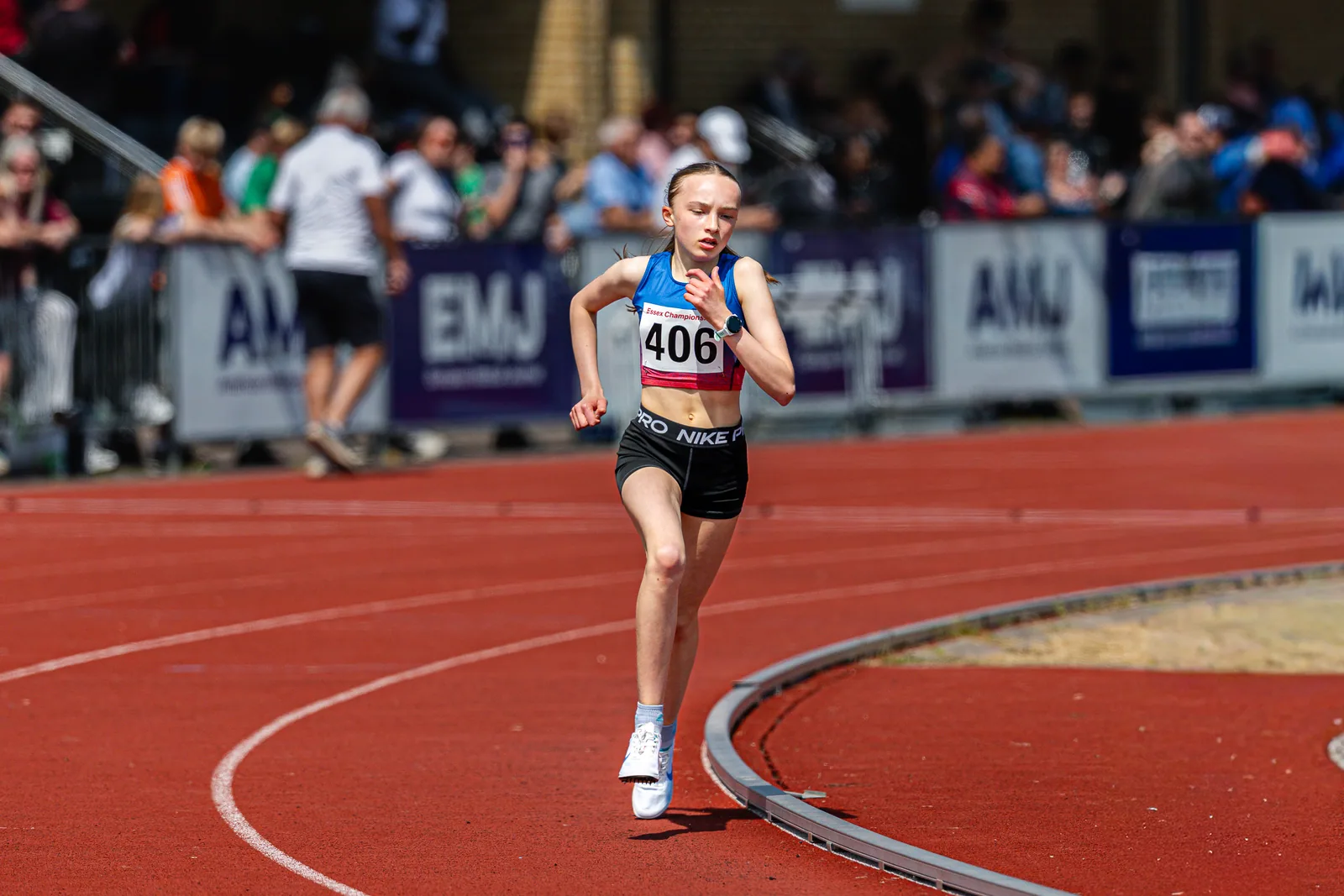 Brentwood Beagles athletes at the Essex County Championships, 9 May 2026