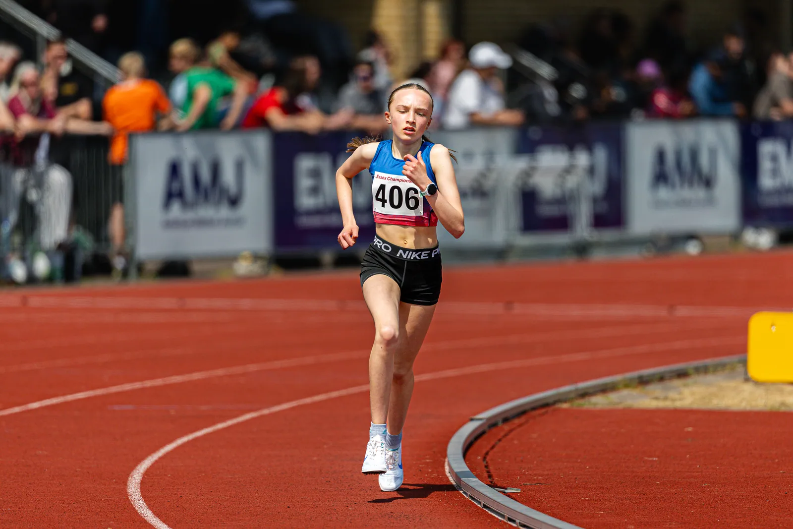 Brentwood Beagles athletes at the Essex County Championships, 9 May 2026
