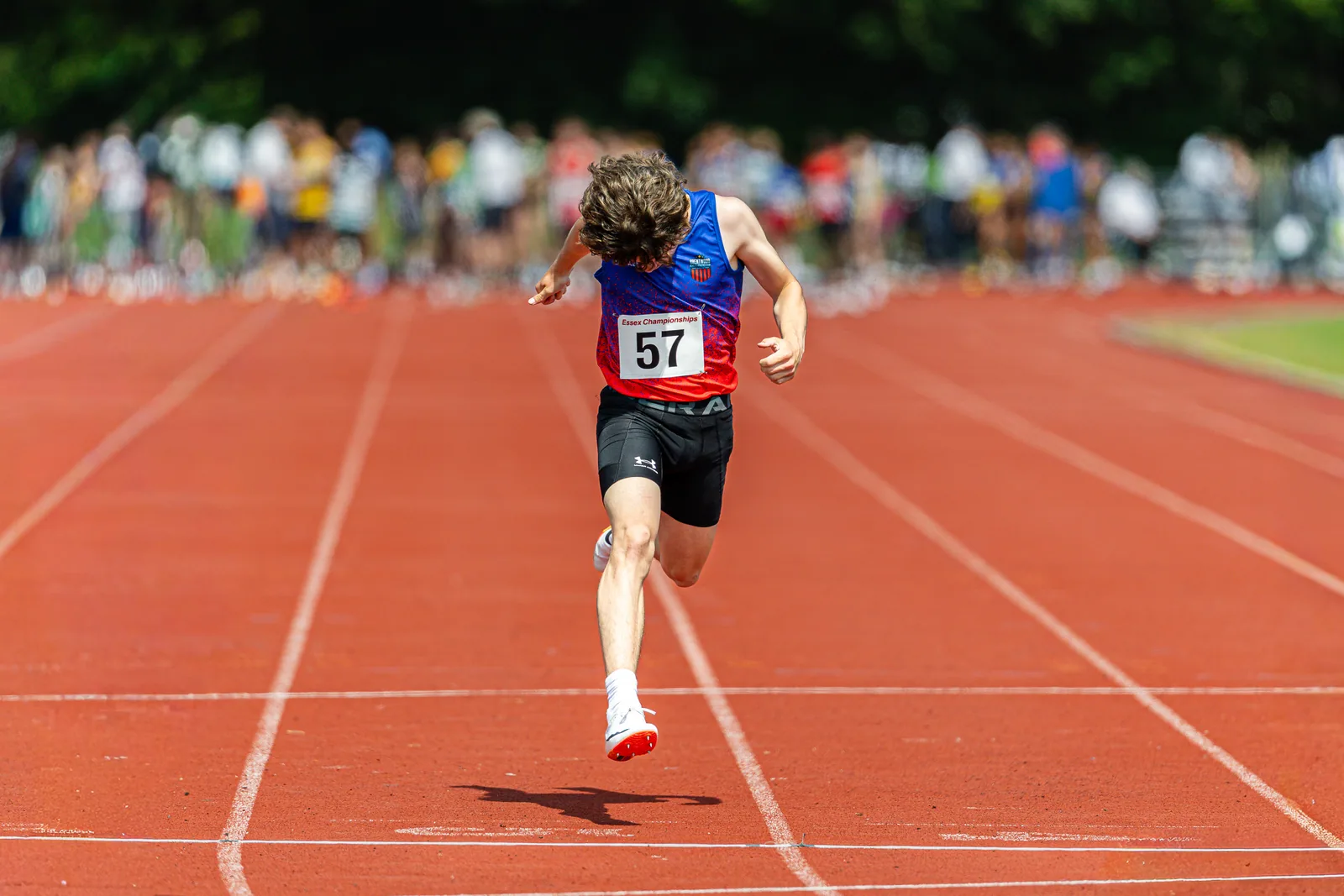 Brentwood Beagles athletes at the Essex County Championships, 9 May 2026