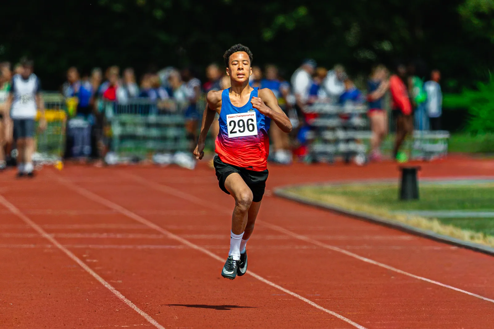 Brentwood Beagles athletes at the Essex County Championships, 9 May 2026