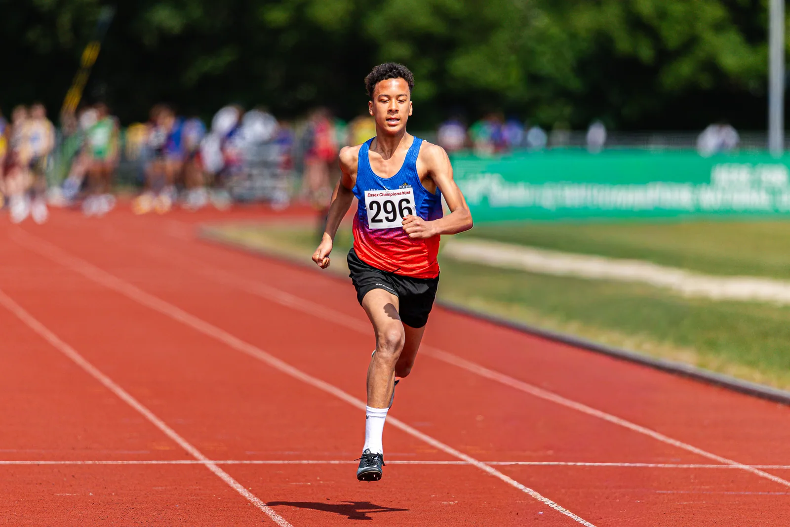 Brentwood Beagles athletes at the Essex County Championships, 9 May 2026