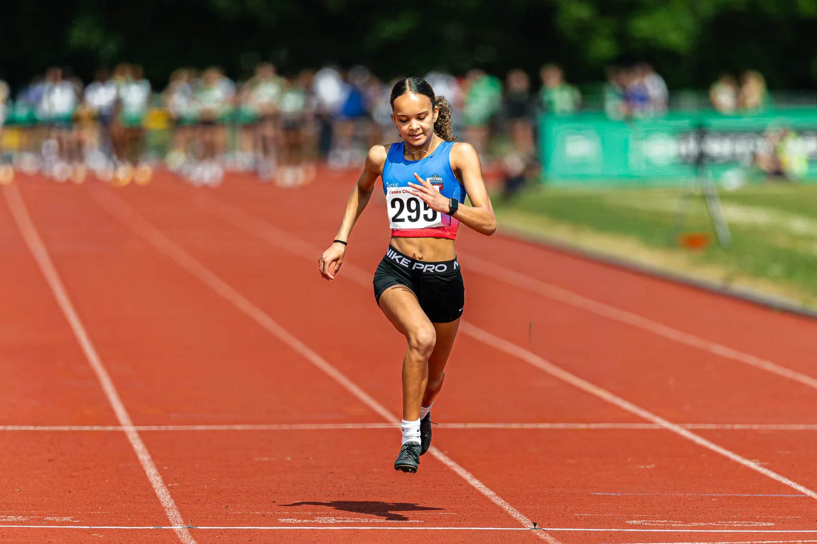Brentwood Beagles athletes at the Essex County Championships, 9 May 2026