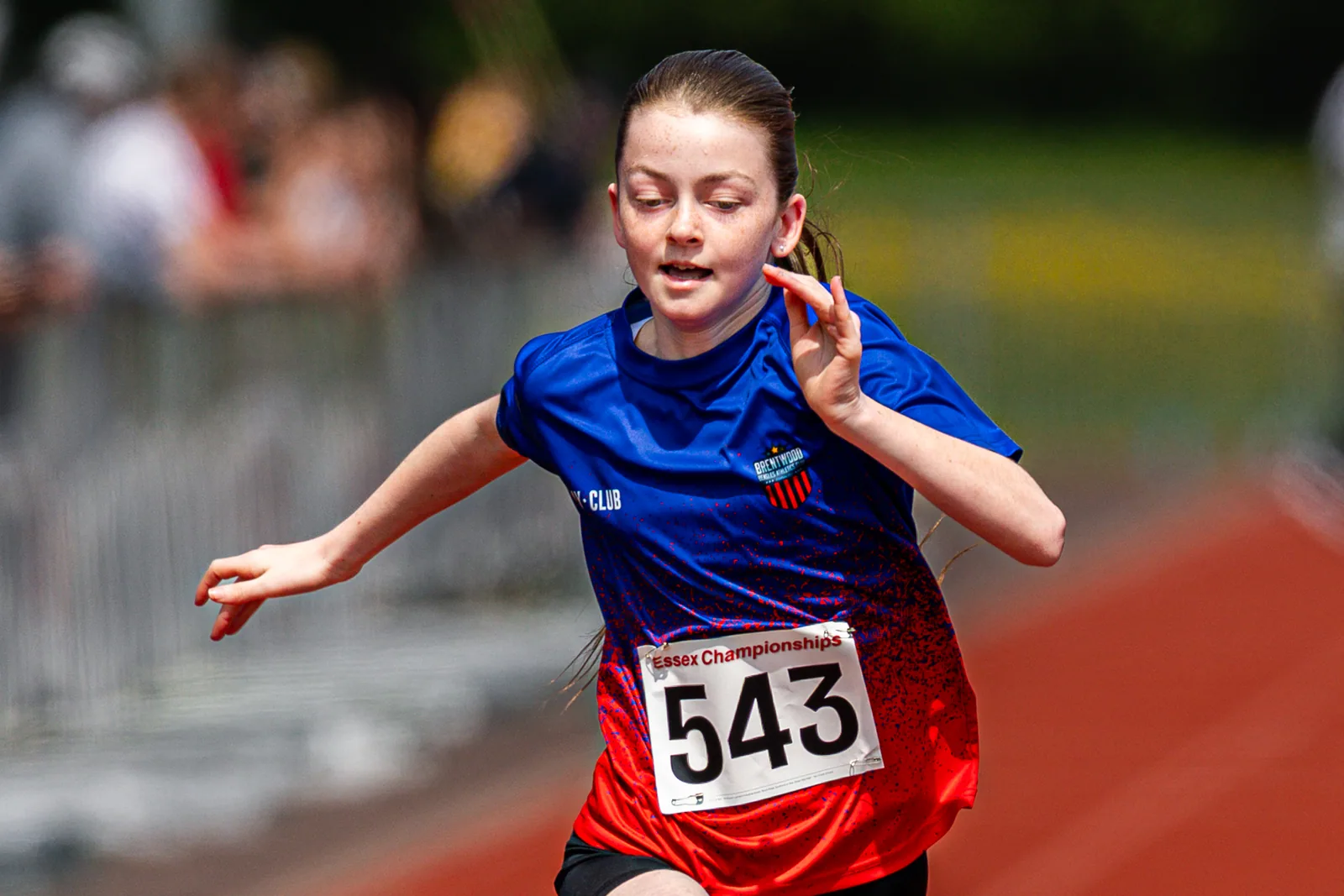 Brentwood Beagles athletes at the Essex County Championships, 9 May 2026