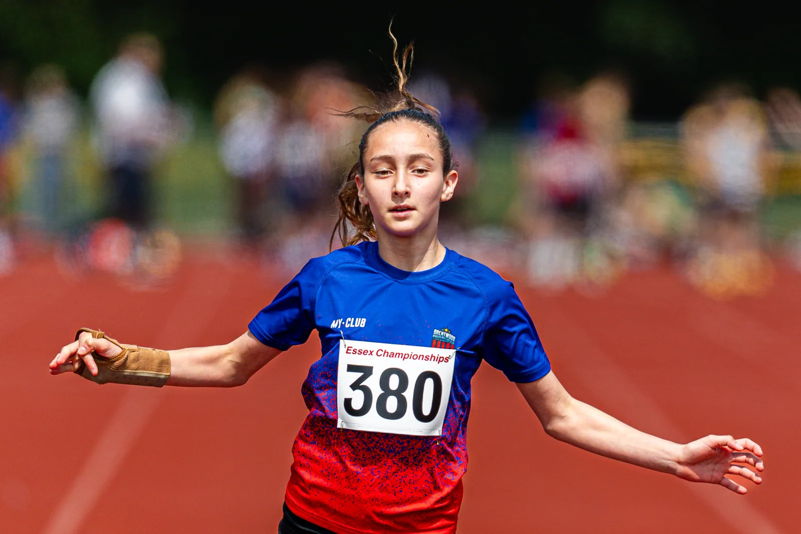 Brentwood Beagles athletes at the Essex County Championships, 9 May 2026