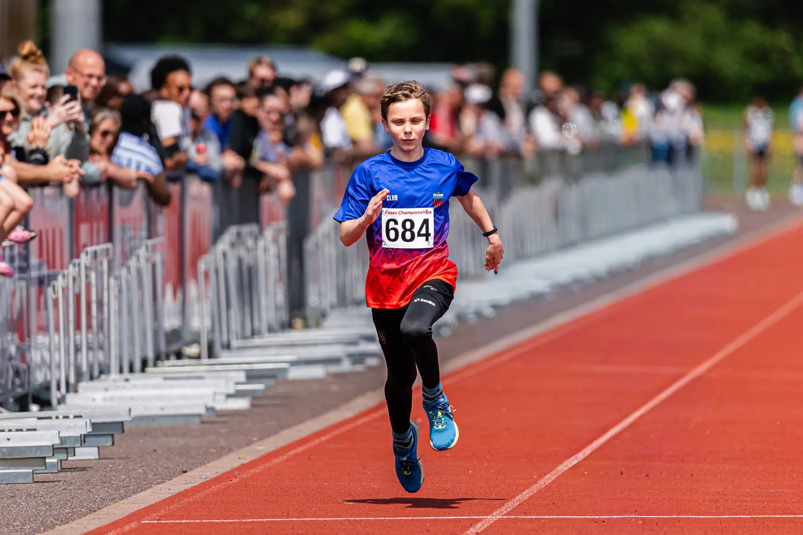 Brentwood Beagles athletes at the Essex County Championships, 9 May 2026