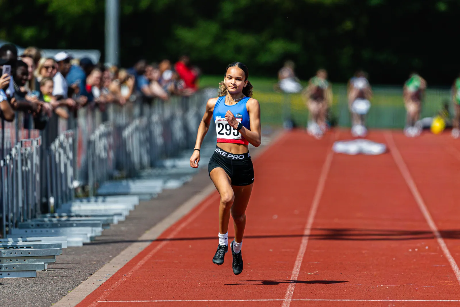 Brentwood Beagles athletes at the Essex County Championships, 9 May 2026