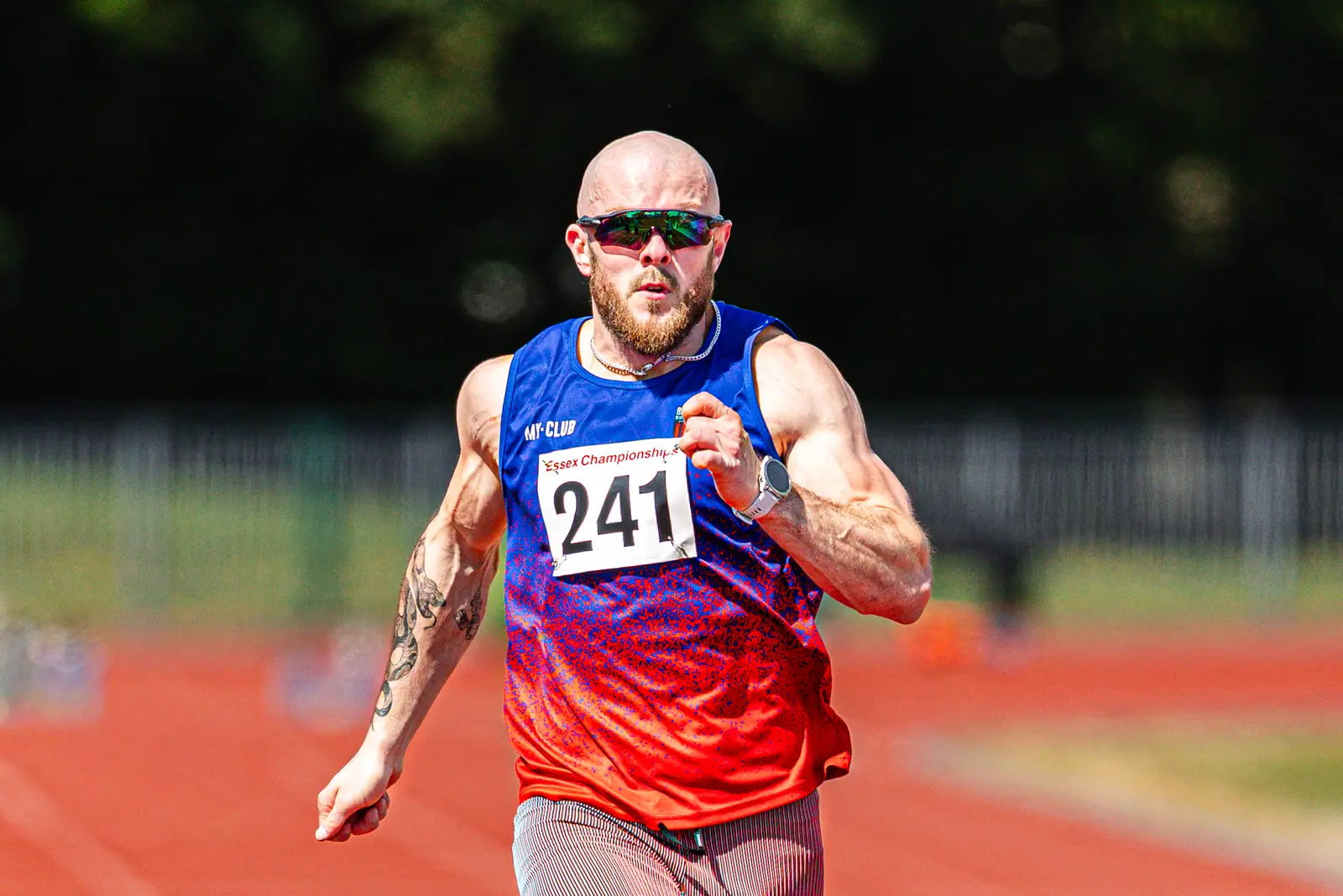 Brentwood Beagles athletes at the Essex County Championships, 9 May 2026