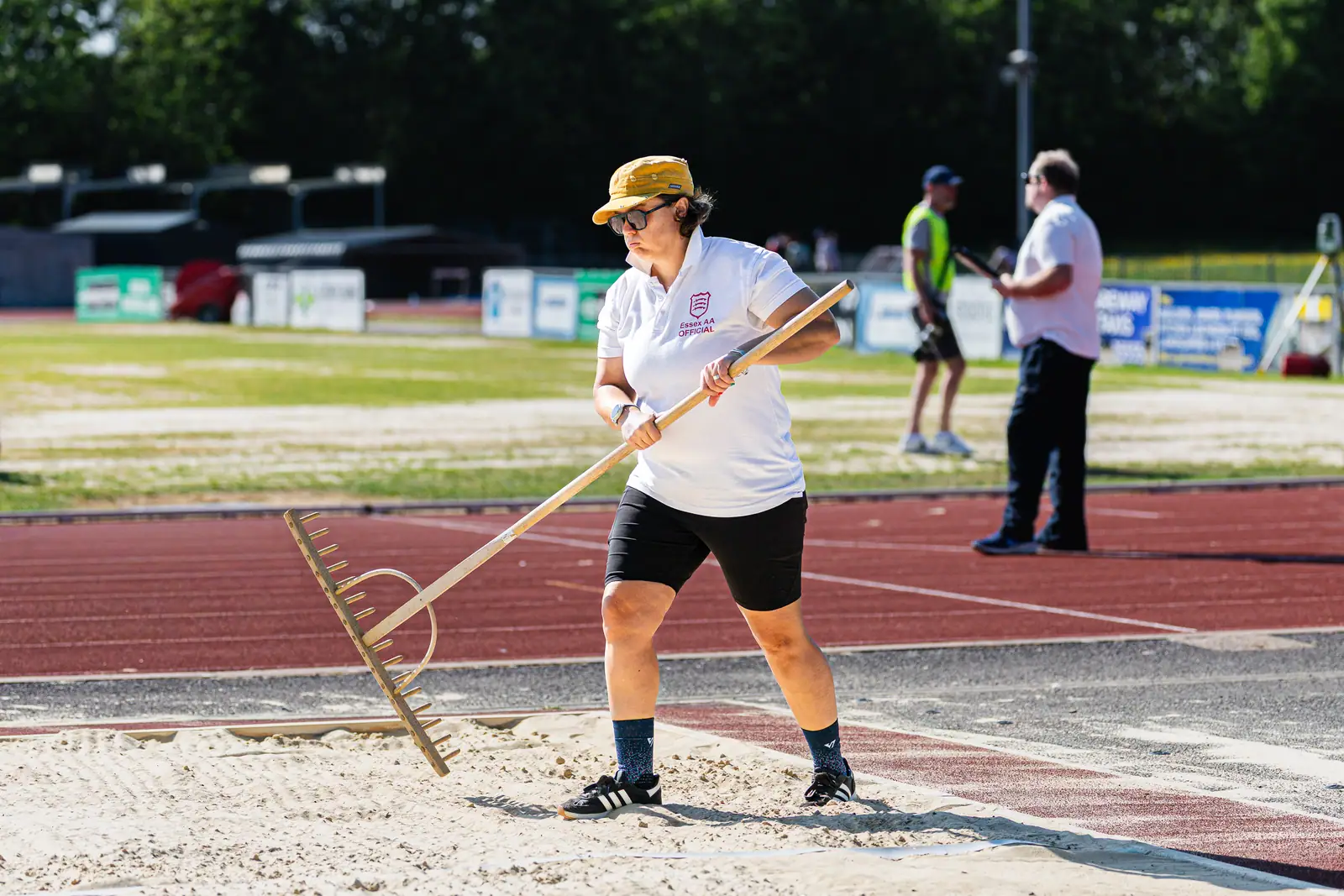 Brentwood Beagles athletes at the Essex County Championships, 9 May 2026