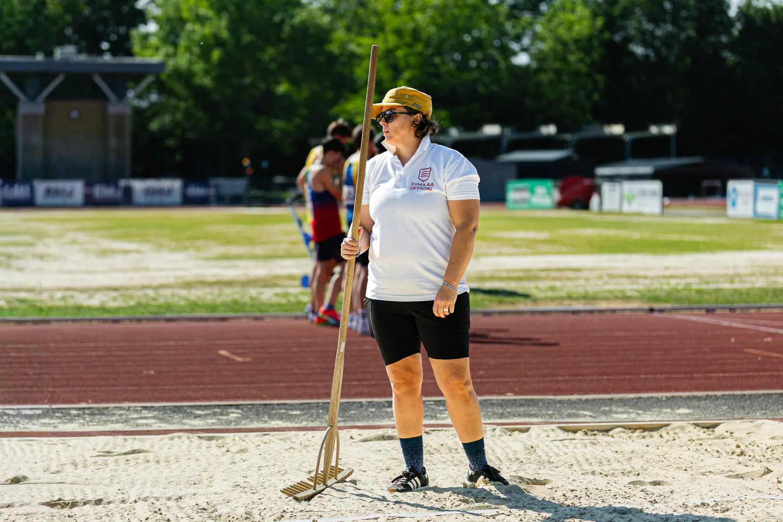 Brentwood Beagles athletes at the Essex County Championships, 9 May 2026