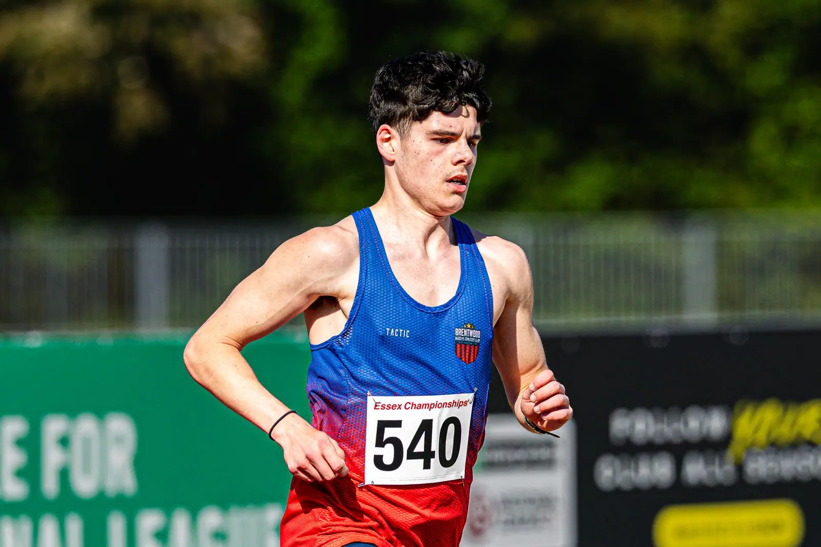 Brentwood Beagles athletes at the Essex County Championships, 9 May 2026