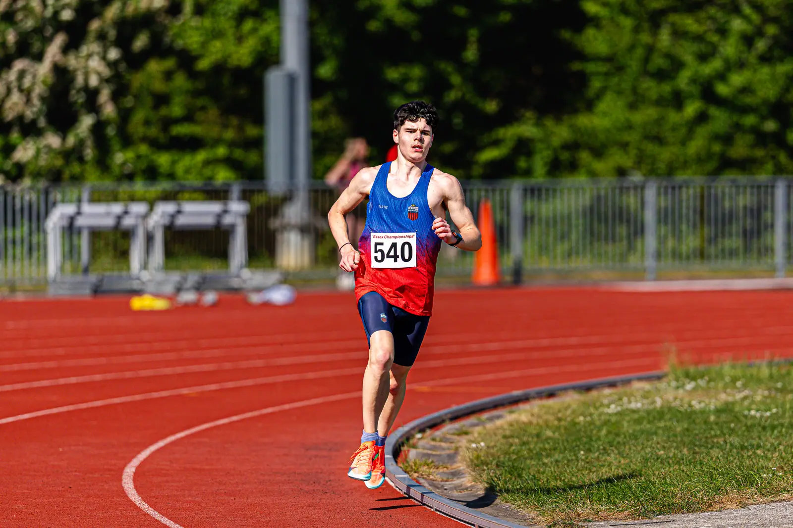Brentwood Beagles athletes at the Essex County Championships, 9 May 2026