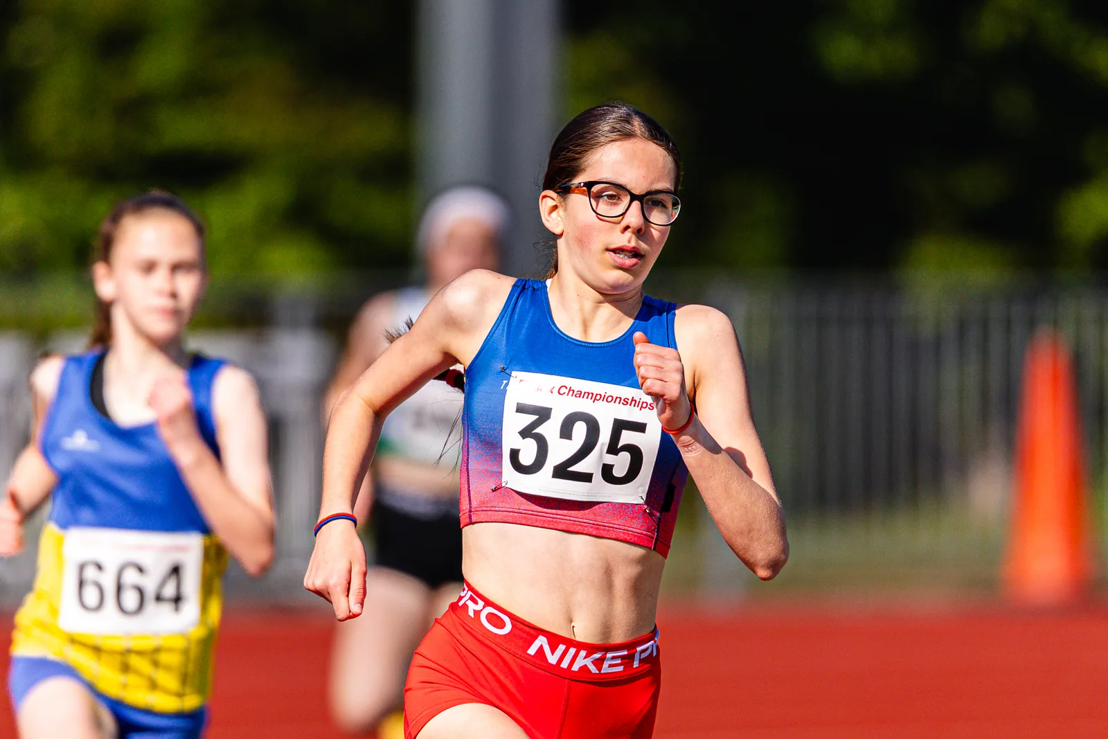 Brentwood Beagles athletes at the Essex County Championships, 9 May 2026