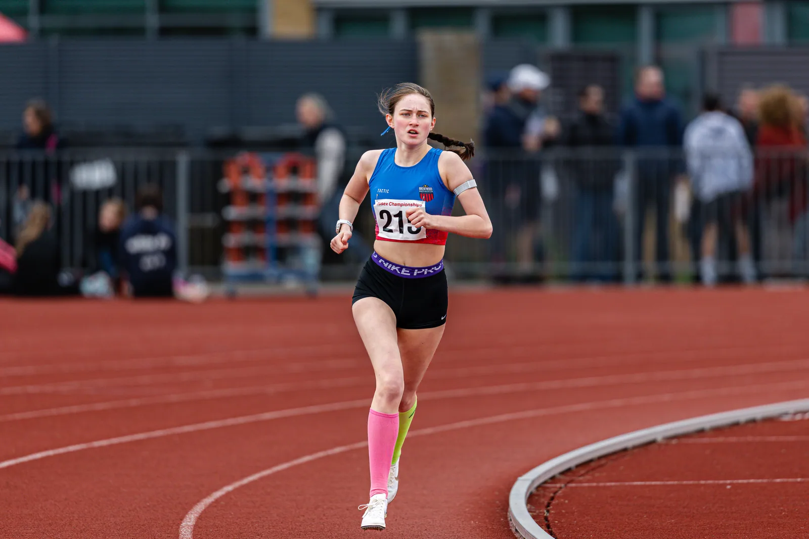 Brentwood Beagles athletes at the Essex County Championships, 9 May 2026