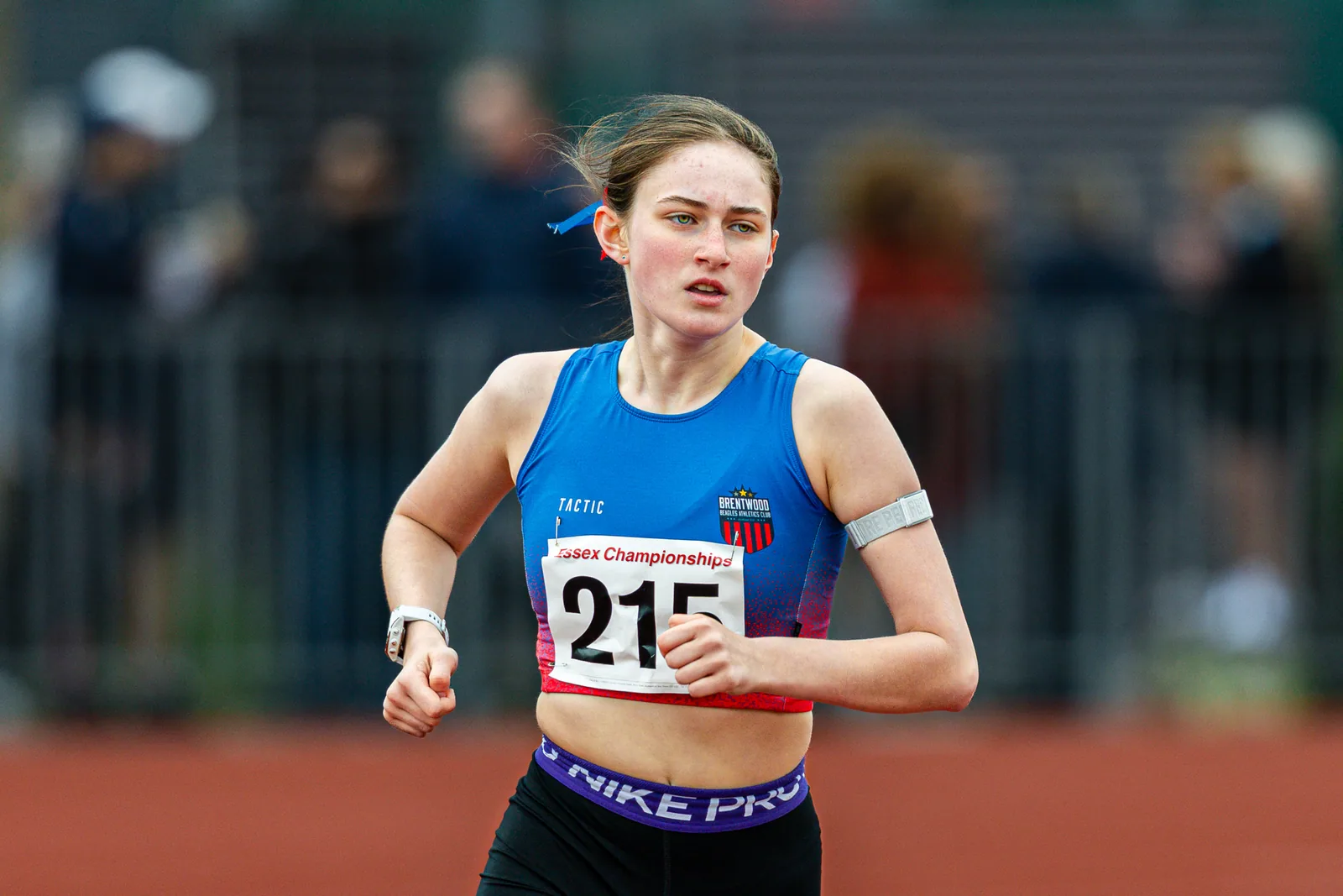 Brentwood Beagles athletes at the Essex County Championships, 9 May 2026