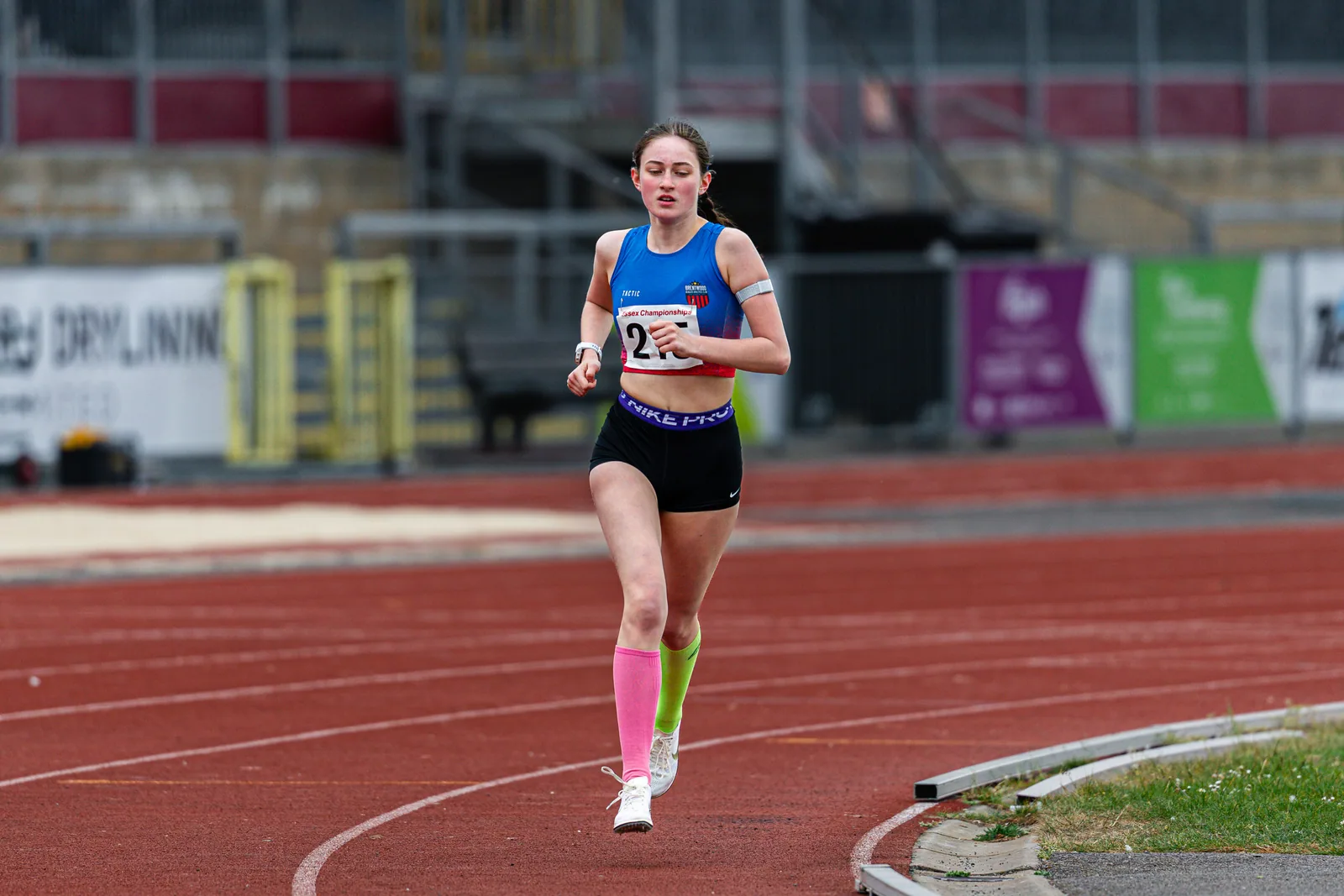 Brentwood Beagles athletes at the Essex County Championships, 9 May 2026