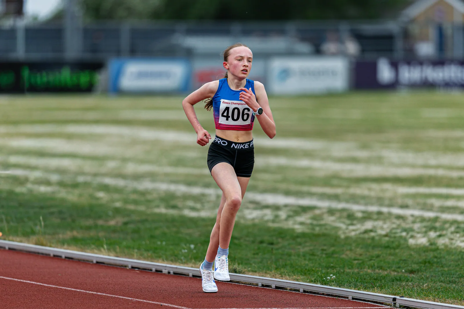 Brentwood Beagles athletes at the Essex County Championships, 9 May 2026