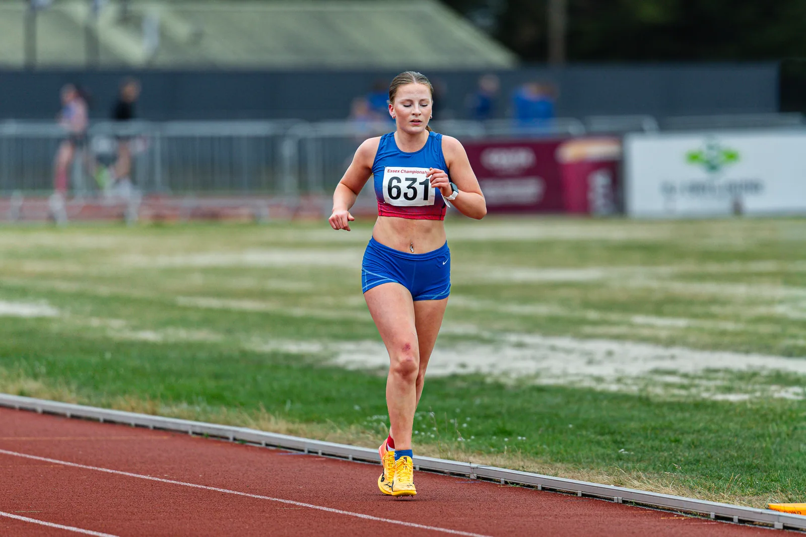 Brentwood Beagles athletes at the Essex County Championships, 9 May 2026