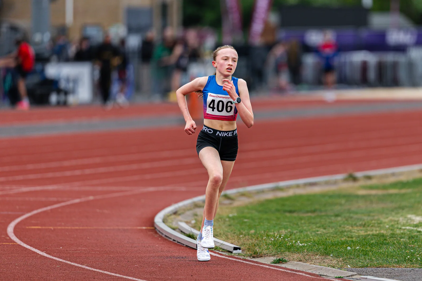 Brentwood Beagles athletes at the Essex County Championships, 9 May 2026