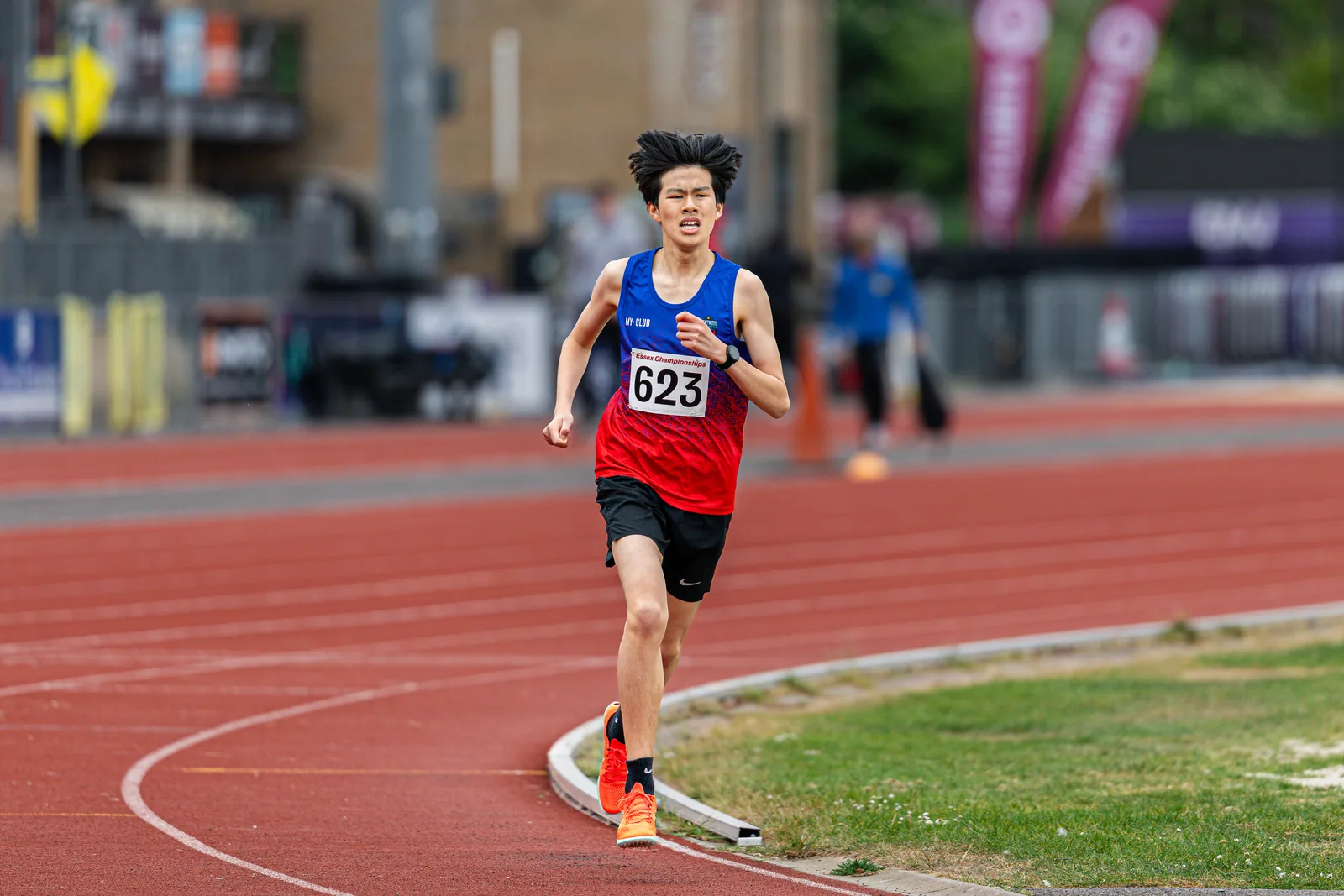 Brentwood Beagles athletes at the Essex County Championships, 9 May 2026