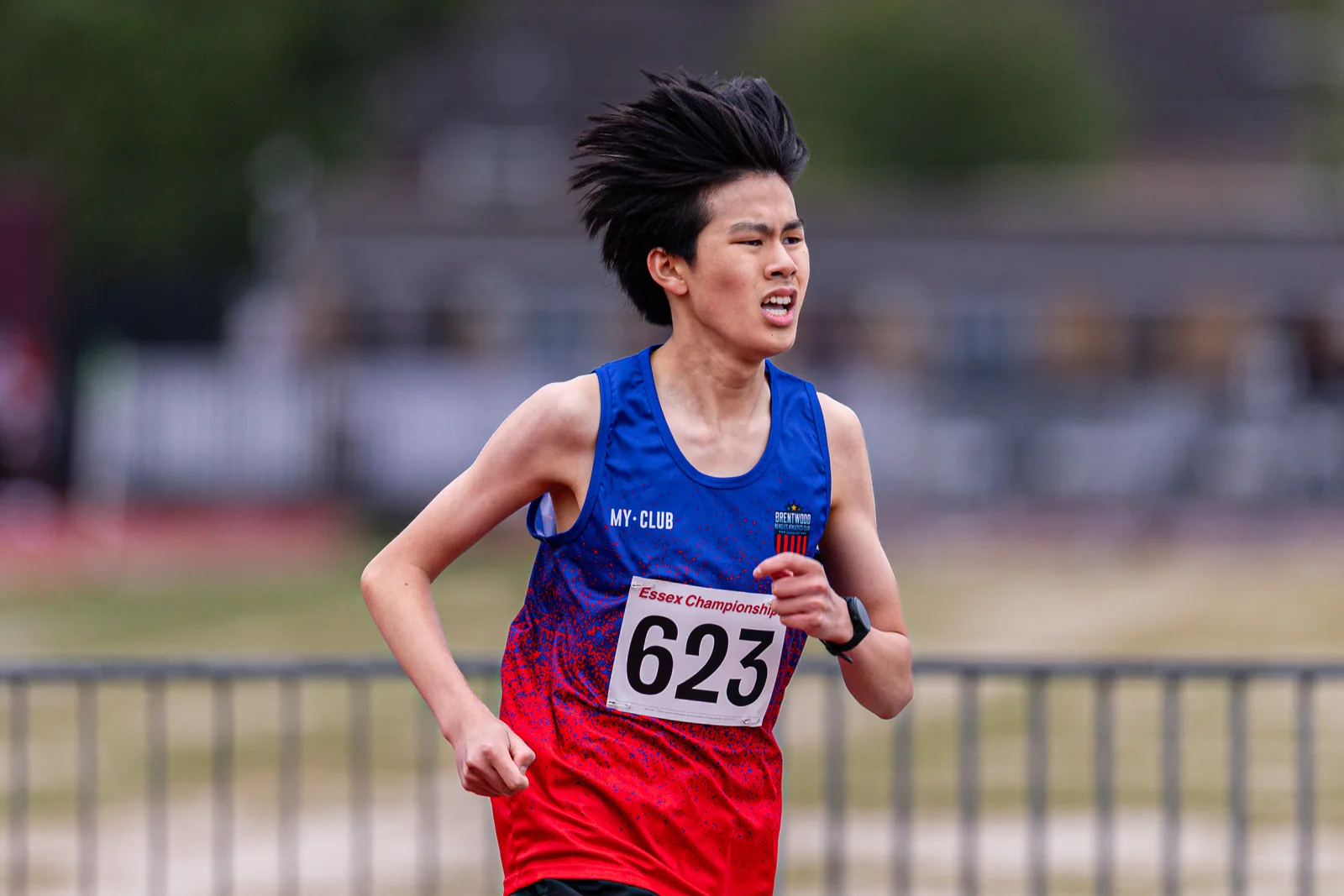 Brentwood Beagles athletes at the Essex County Championships, 9 May 2026