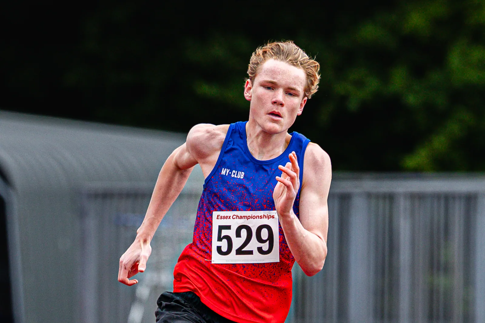 Brentwood Beagles athletes at the Essex County Championships, 9 May 2026