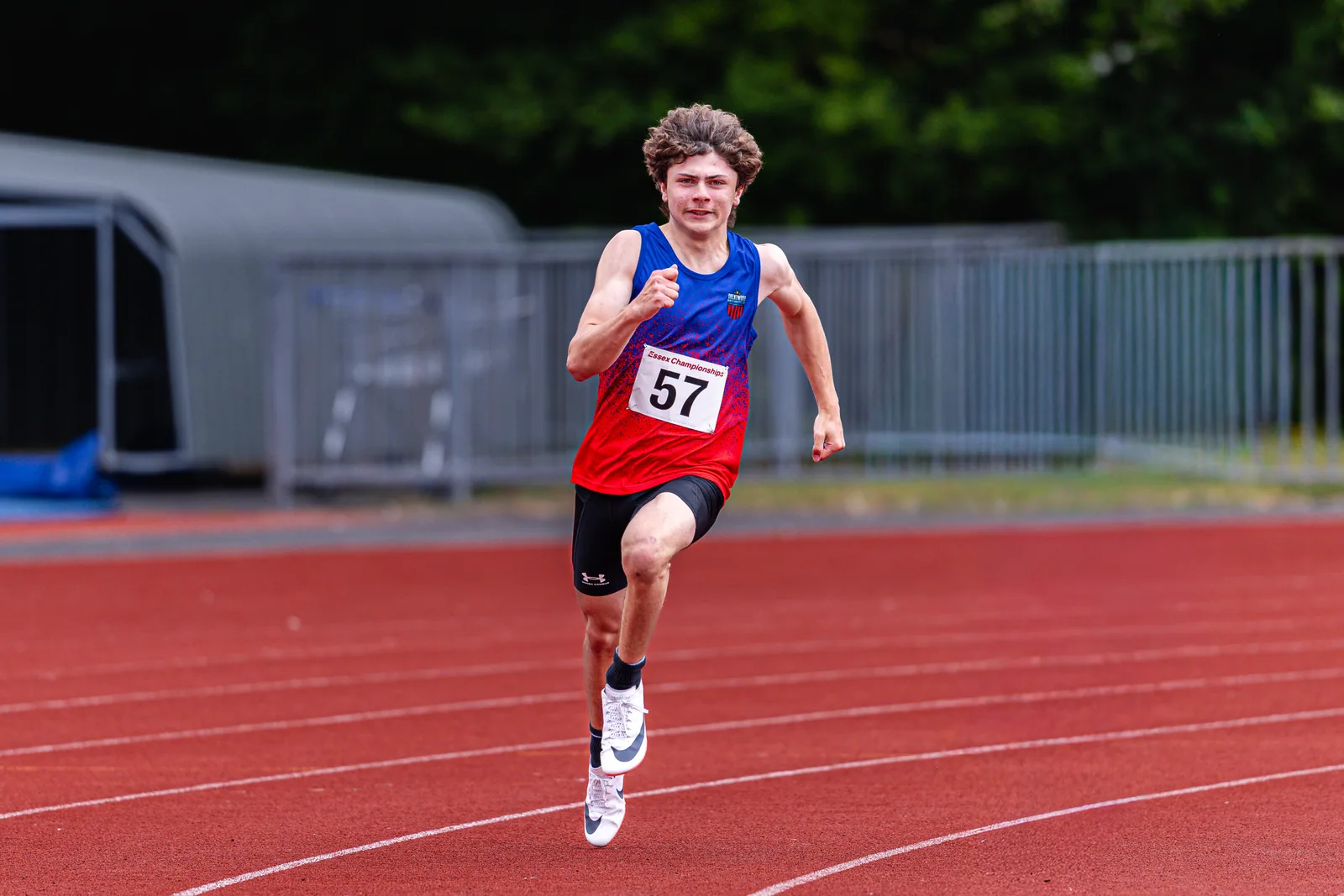 Brentwood Beagles athletes at the Essex County Championships, 9 May 2026