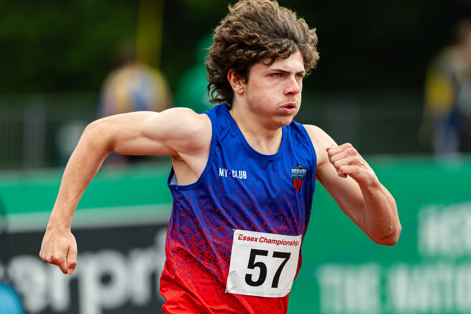 Brentwood Beagles athletes at the Essex County Championships, 9 May 2026
