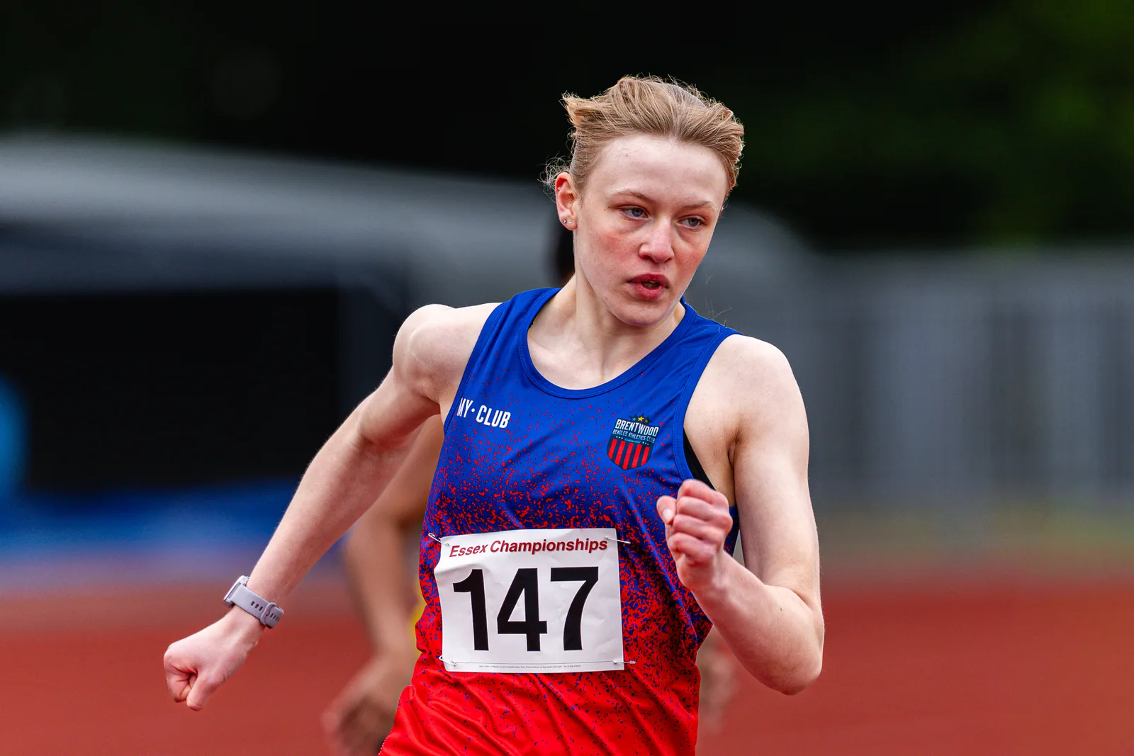 Brentwood Beagles athletes at the Essex County Championships, 9 May 2026